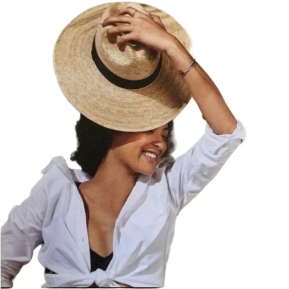 Brooklyn hat co Palm Fiber Safari Hat one size